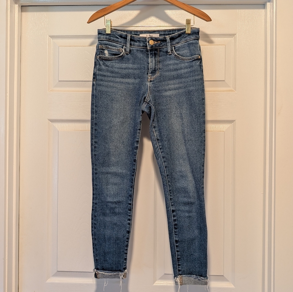 Sam Edelman The Kitten Mid-Rise Skinny Crop Jeans